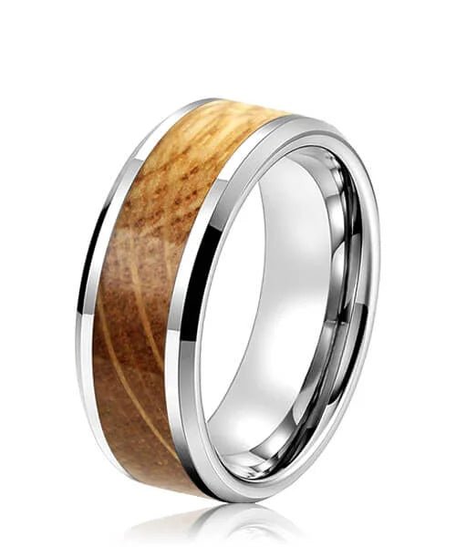 BAGUE BOIS Fortune Nomad argent - Bois Eden