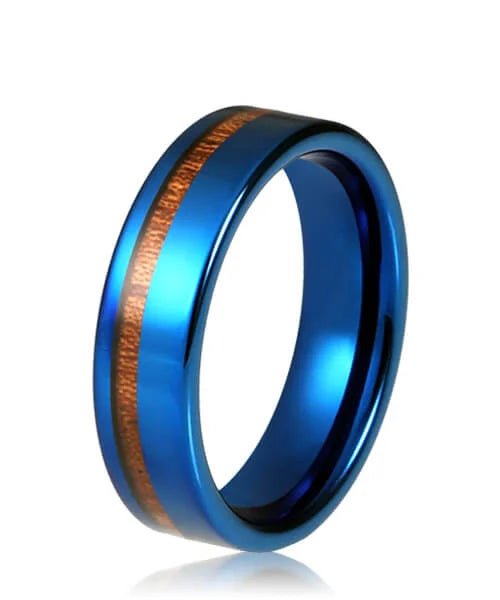 BAGUE BOIS Ultron Sim bleu - Bois Eden