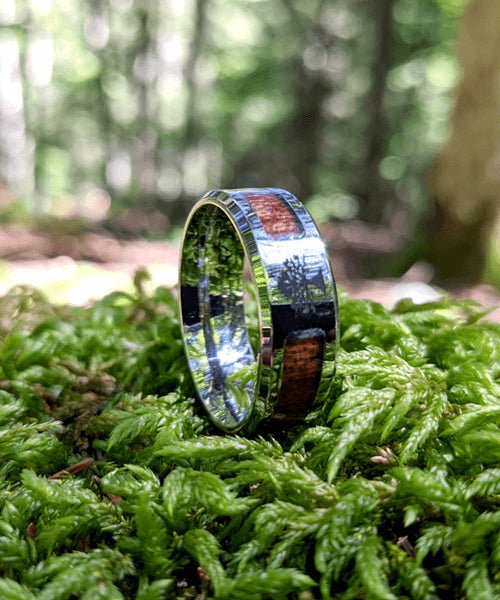 BAGUE EN BOIS Arbre de vie - Bois Eden