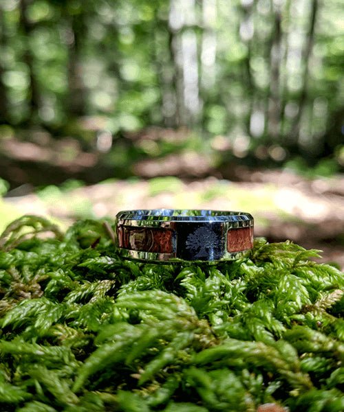 BAGUE EN BOIS Arbre de vie - Bois Eden