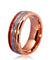 BAGUE EN BOIS Ark tributo rose - Bois Eden