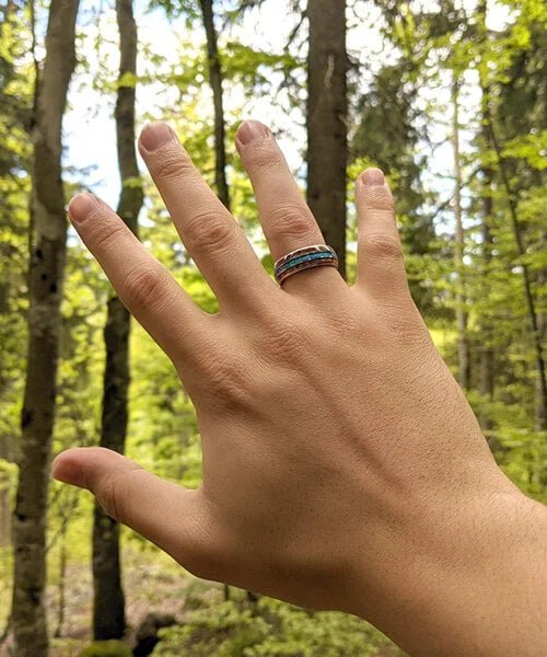 BAGUE EN BOIS Ark Upto - Bois Eden