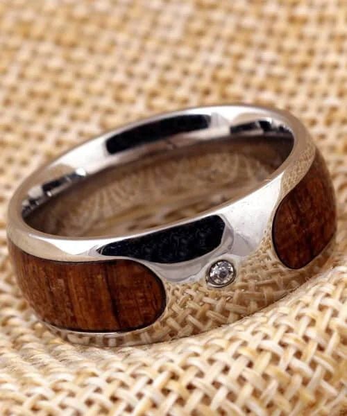 BAGUE EN BOIS Clio - Bois Eden