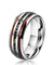 BAGUE EN BOIS Coda argent - Bois Eden