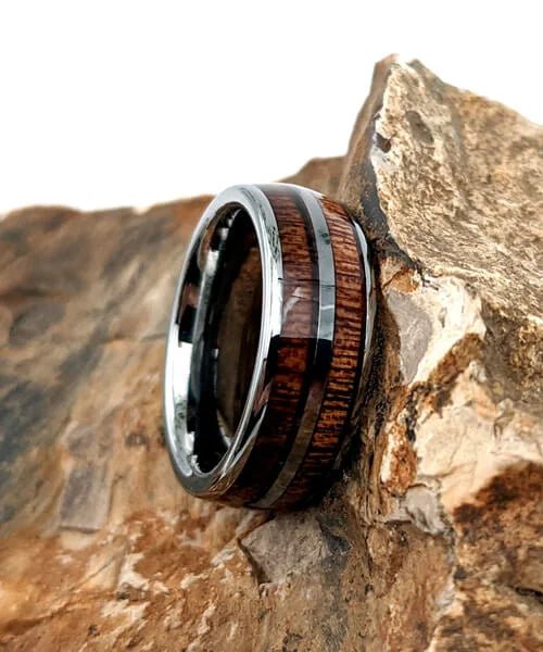 BAGUE EN BOIS Duo Primordial Eve - Bois Eden