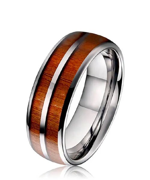 BAGUE EN BOIS Duo Primordial Eve - Bois Eden