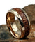 BAGUE EN BOIS Elior Dim or rose - Bois Eden