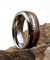 BAGUE EN BOIS Flèche de Cupidon argent Passion - Bois Eden