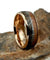 BAGUE EN BOIS Flèche de Cupidon rose Passion - Bois Eden