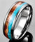 BAGUE EN BOIS Flèche de Cupidon Terre et Mer - Bois Eden