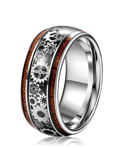 bague bois homme arcadion