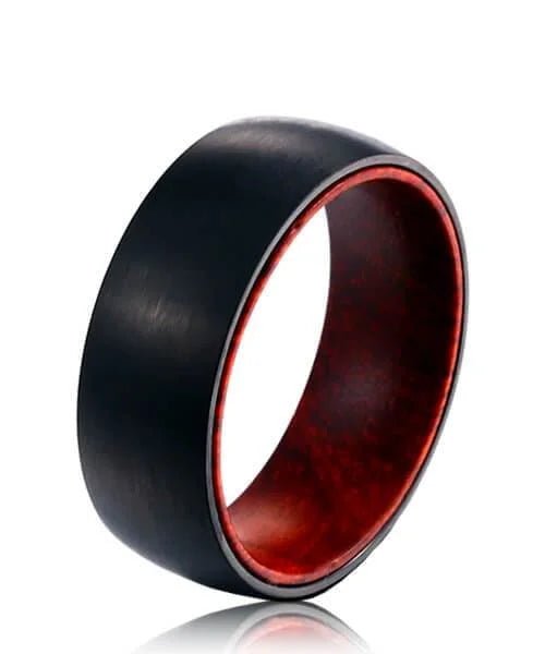 BAGUE EN BOIS Onia noire - Bois Eden