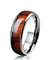 BAGUE EN BOIS Ouranos argent - Bois Eden