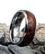 BAGUE EN BOIS Ouranos argent - Bois Eden