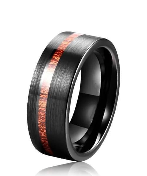 BAGUE EN BOIS Ultron noire - Bois Eden