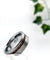 BAGUE EN BOIS Ultron Ram argent - Bois Eden