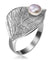 BAGUE FEUILLE ARGENT Nusa argent - Bois Eden