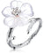 BAGUE FLEUR ARGENT Susy - Bois Eden