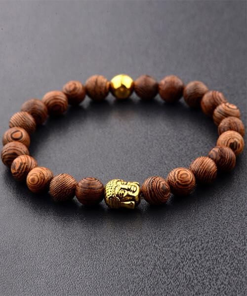 Bracelet en bois Boudha - Bois Eden