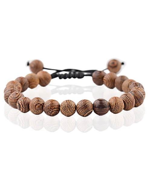 bracelet en bois Nature - Bois Eden