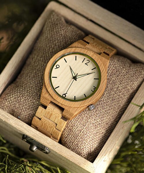 MONTRE ÉCOLOGIQUE HOMME ET FEMME Origine - Bois Eden