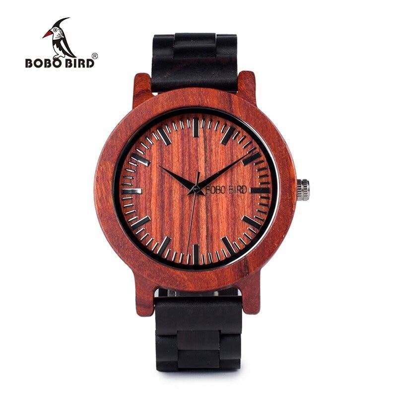 MONTRE EN BOIS D&#39;ÉBÈNE FEMME Bionua - Bois Eden