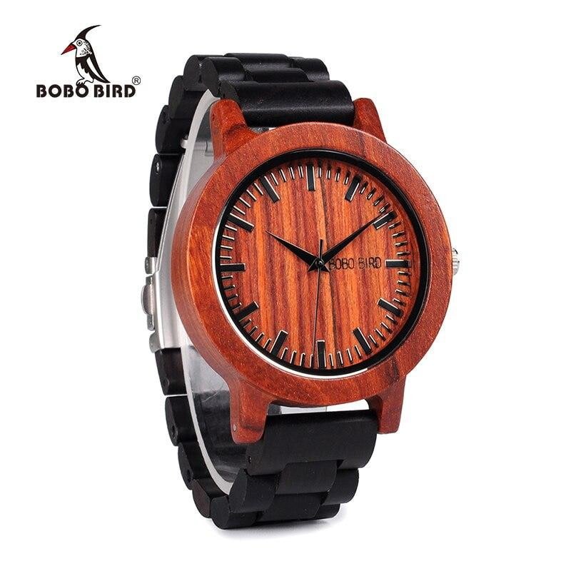 MONTRE EN BOIS D'ÉBÈNE FEMME Bionua - Bois Eden