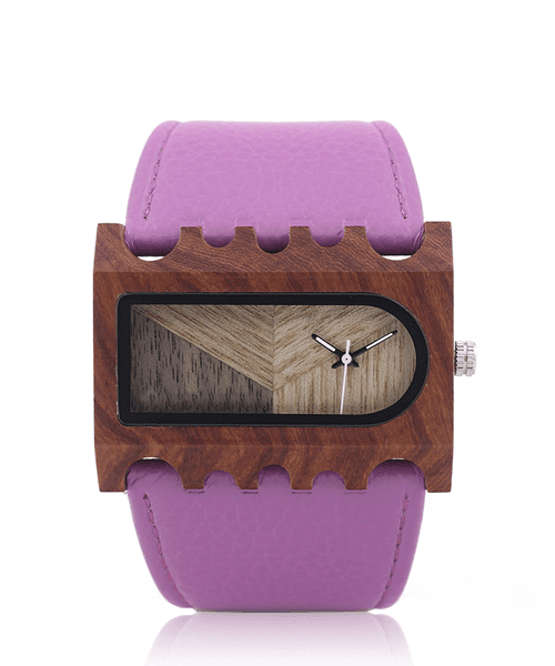 MONTRE EN BOIS FEMME BE Scarlet - Bois Eden