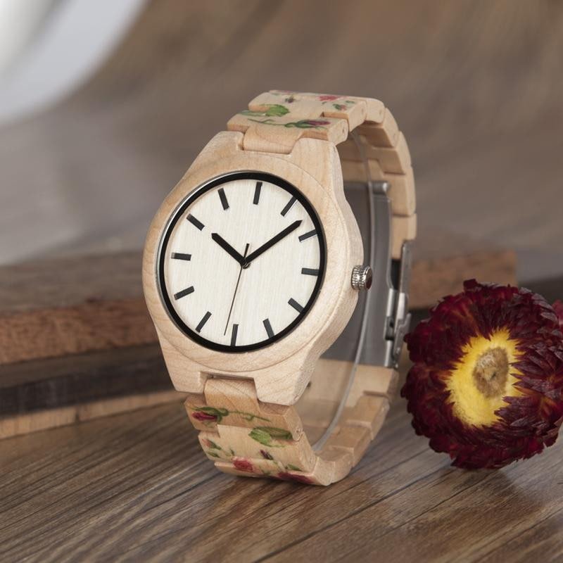 MONTRE EN BOIS FEMME Flona - Bois Eden