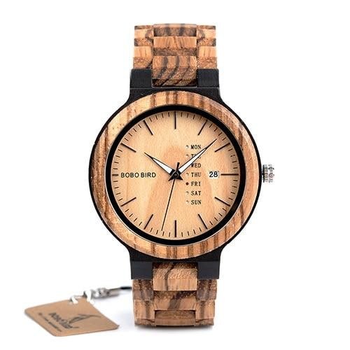 MONTRE EN BOIS HOMME Baynua - Bois Eden