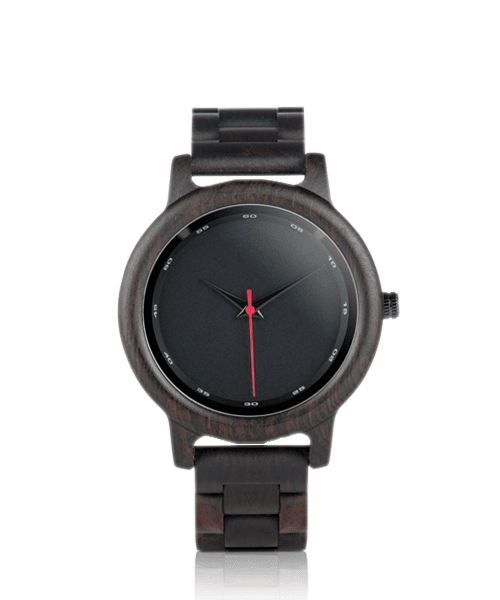 MONTRE EN BOIS HOMME BE Black hole - Bois Eden