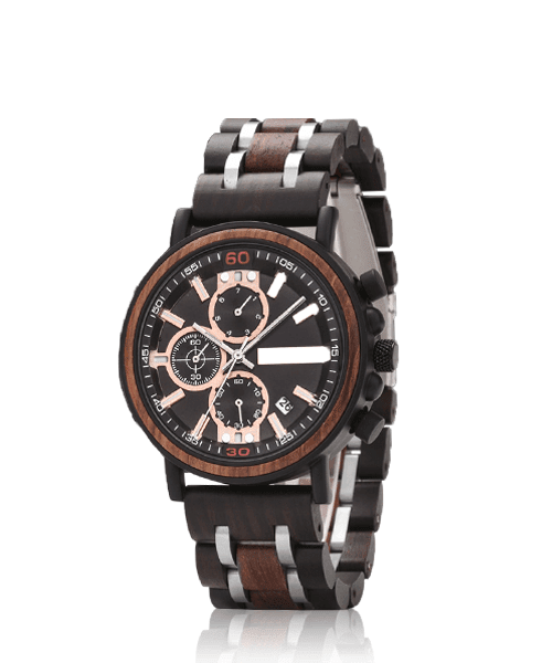 MONTRE EN BOIS HOMME BE Business - Bois Eden