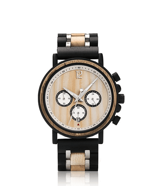 MONTRE EN BOIS HOMME BE Business - Bois Eden