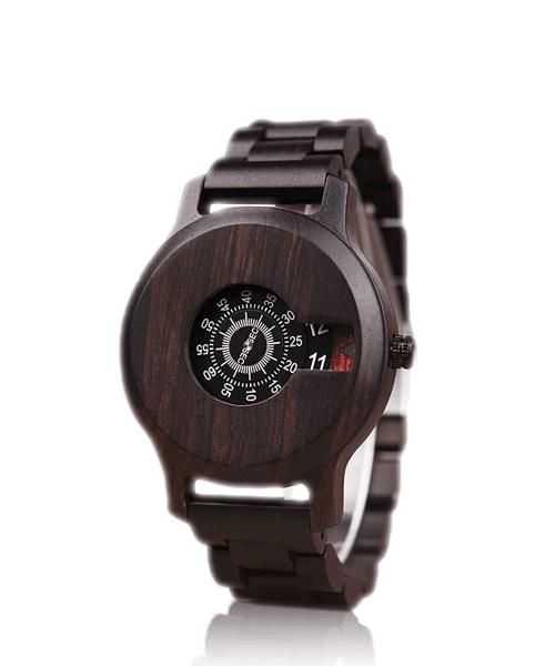 MONTRE EN BOIS HOMME BE Eclipse - Bois Eden