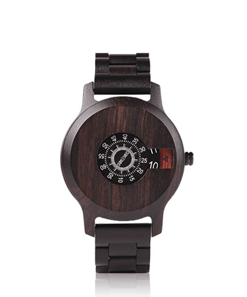 MONTRE EN BOIS HOMME BE Eclipse - Bois Eden