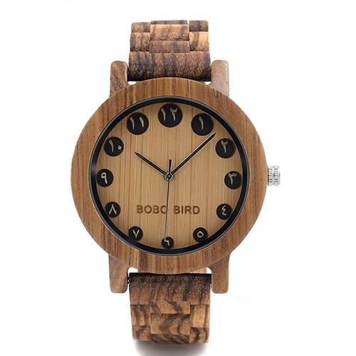 MONTRE EN BOIS HOMME BE Mysterio - Bois Eden