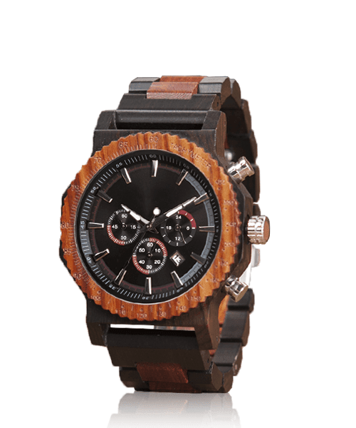 MONTRE EN BOIS HOMME BE Razor MX - Bois Eden