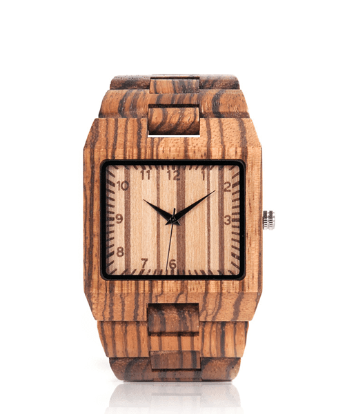 MONTRE EN BOIS HOMME BE Rustique - Bois Eden