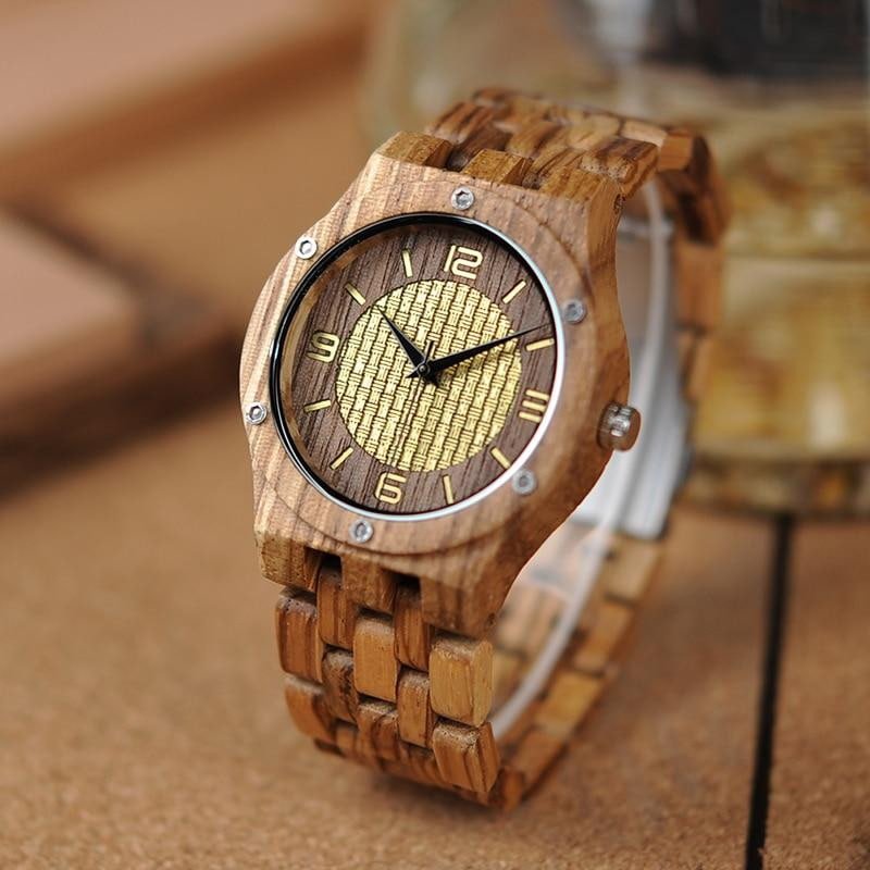 MONTRE EN BOIS HOMME BE Tatami - Bois Eden