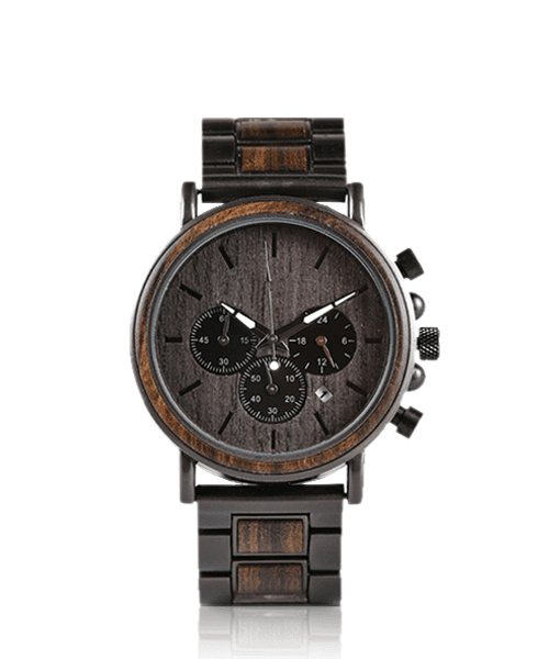 MONTRE EN BOIS HOMME BE Terradium - Bois Eden