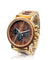 MONTRE EN BOIS HOMME BE Terradium Or Octopale - Bois Eden