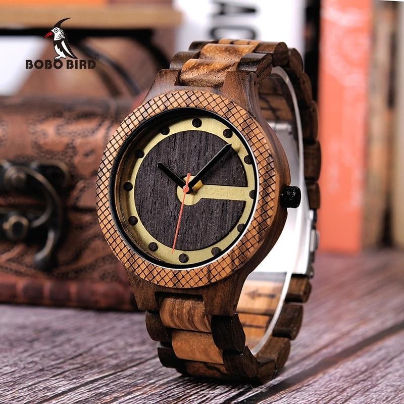 MONTRE EN BOIS HOMME Bivo - Bois Eden