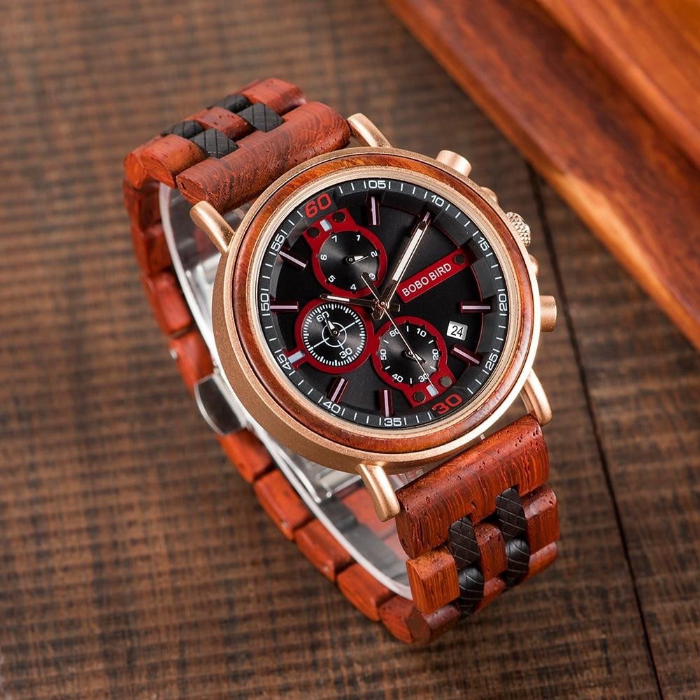 MONTRE EN BOIS HOMME Broknu - Bois Eden