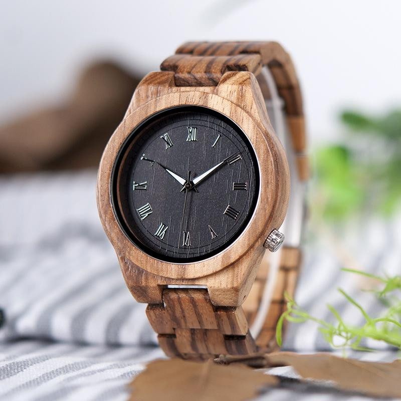 MONTRE EN BOIS HOMME Essentiel - Bois Eden