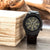 MONTRE EN BOIS HOMME ET FEMME Aegishjálmur - Bois Eden