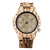 MONTRE EN BOIS HOMME ET FEMME Aegishjálmur - Bois Eden