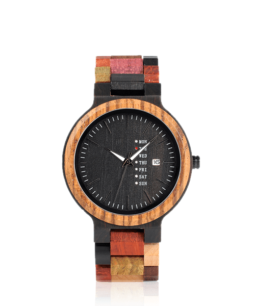 MONTRE EN BOIS HOMME ET FEMME BE Inca - Bois Eden