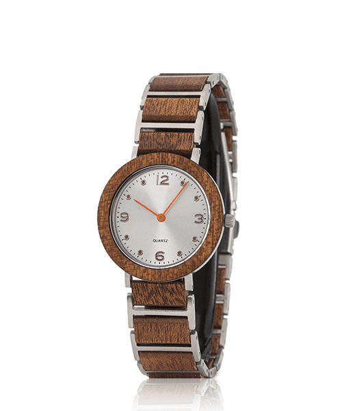 MONTRE EN BOIS HOMME ET FEMME BE Peplum - Bois Eden