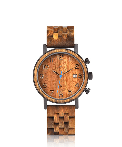 MONTRE EN BOIS HOMME ET FEMME BE Vertigo - Bois Eden