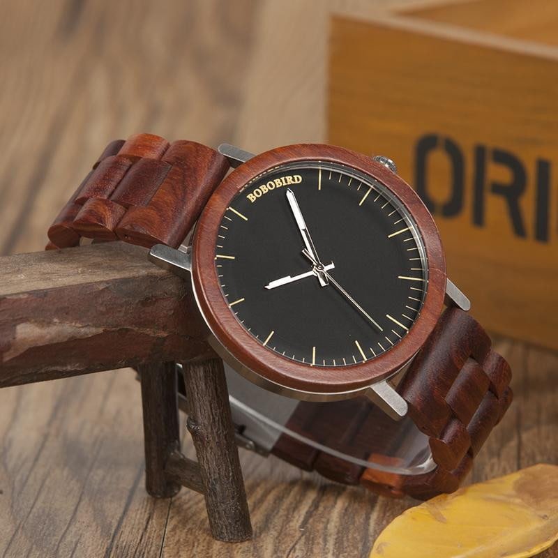 MONTRE EN BOIS HOMME ET FEMME Palpita - Bois Eden